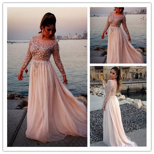 2015-Long-Sparkly-Prom-Dresses-Fitted-Long-Sleeve-Prom-Dress-Tumblr-Beautiful-Modest-Party-Gowns-Classy