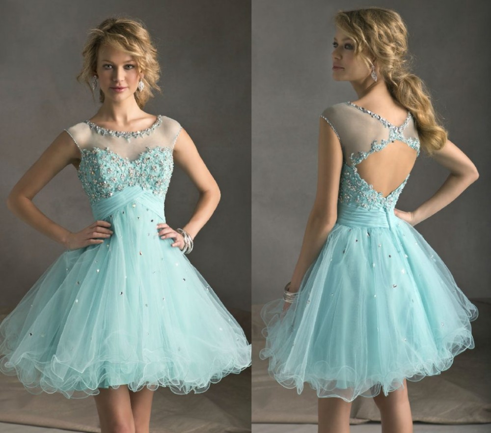 Turquoise-Ball-Cocktail-Dress-Sheer-Shoulder-Beaded-Cocktail-Party-Dress-Short-Sexy-Backless-Homecoming-Gowns.