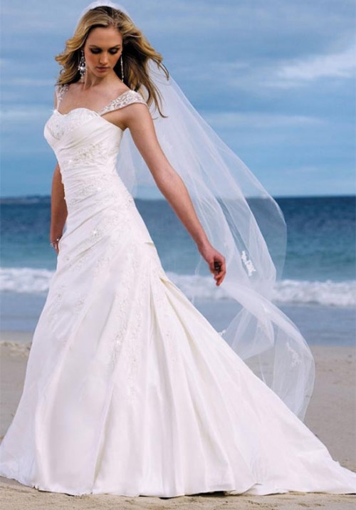 beach wedding dress.....