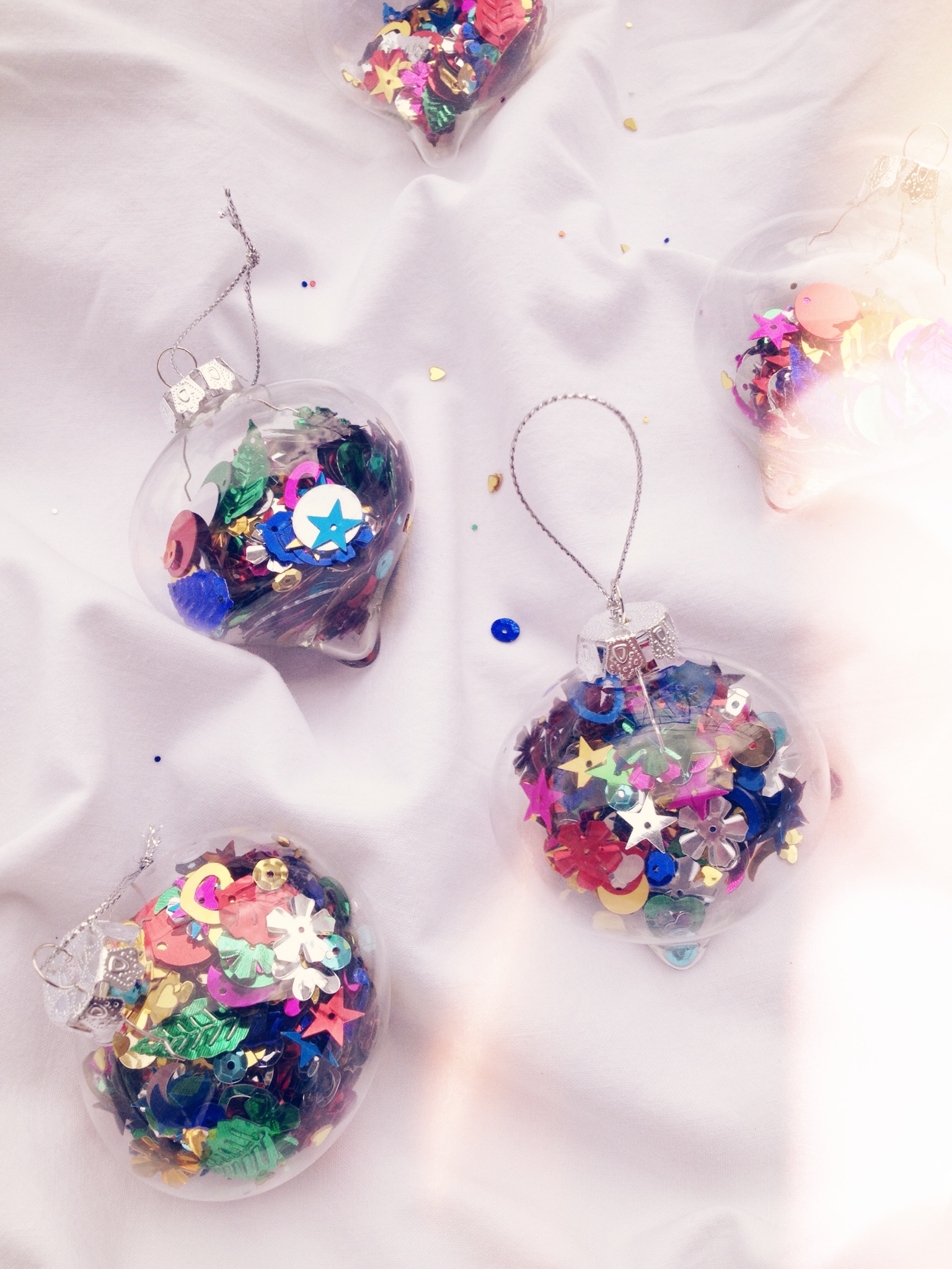 beautiful home made ornaments