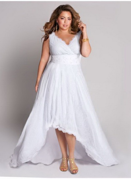 plus-size-white-summer-dress