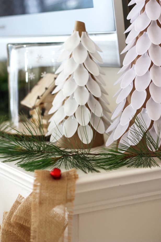 7-The-Celebration-Shoppe-HGTV-Christmas-Mantel-Spoon-Trees-