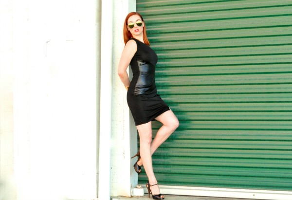 Bandage-Dress-Black-Leather-Ladada-Favery-San-Francisco-Fashion-Blogger-Street-Style-Small-