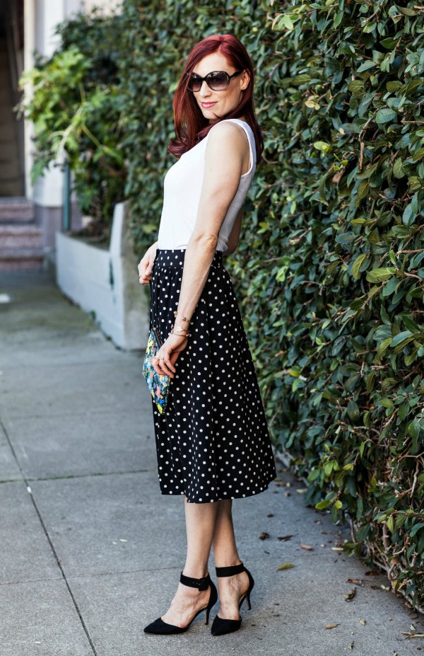 San-Francisco-Fashion-Blogger-Street-Style-Polka-Dots-Midi-Skirt-