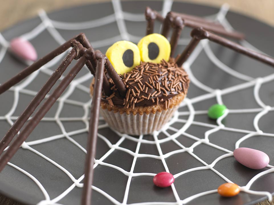 Spider-Cupcakes.