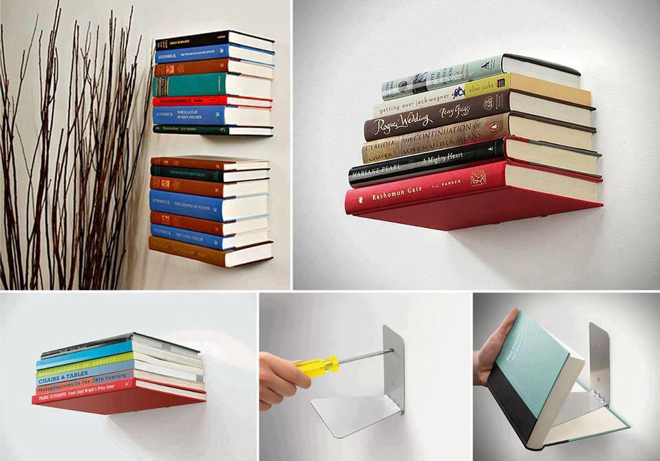 creative book shelf