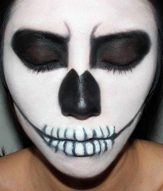 skeleton makeup1