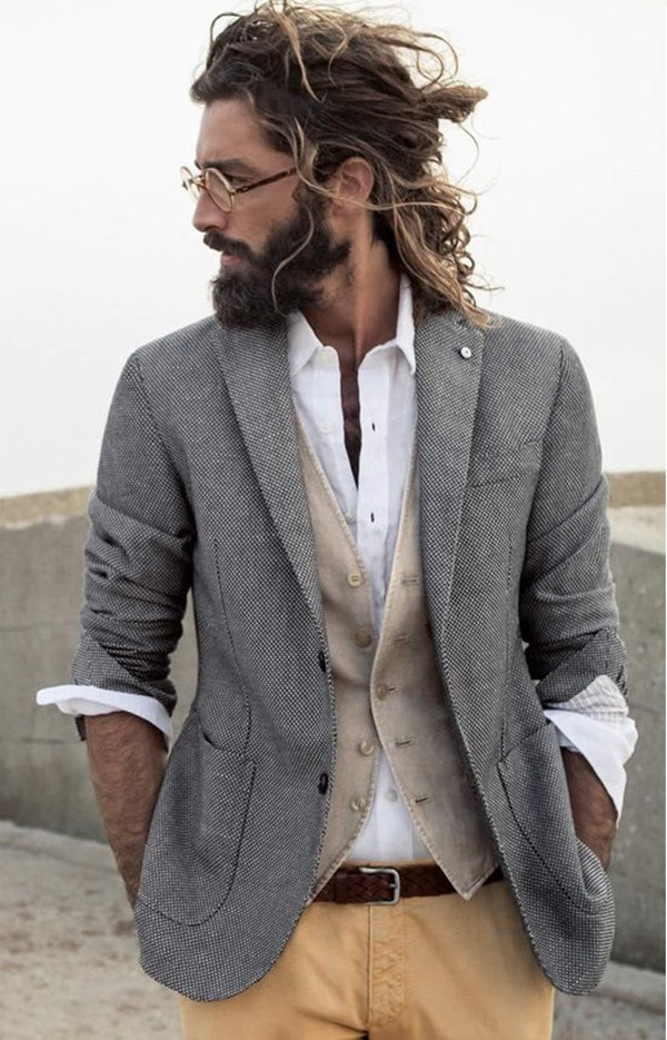 30 SEXY BUN HAIRSTYLES FOR MEN - Godfather Style