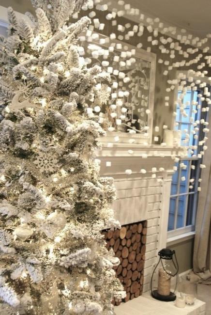 white-christmas-tree-decorating-ideas-13