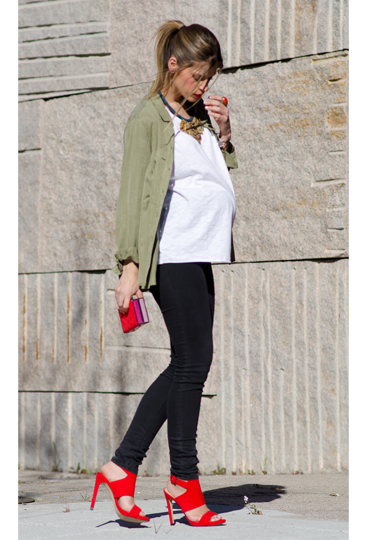 Casual-outfits-for-pregnant-women