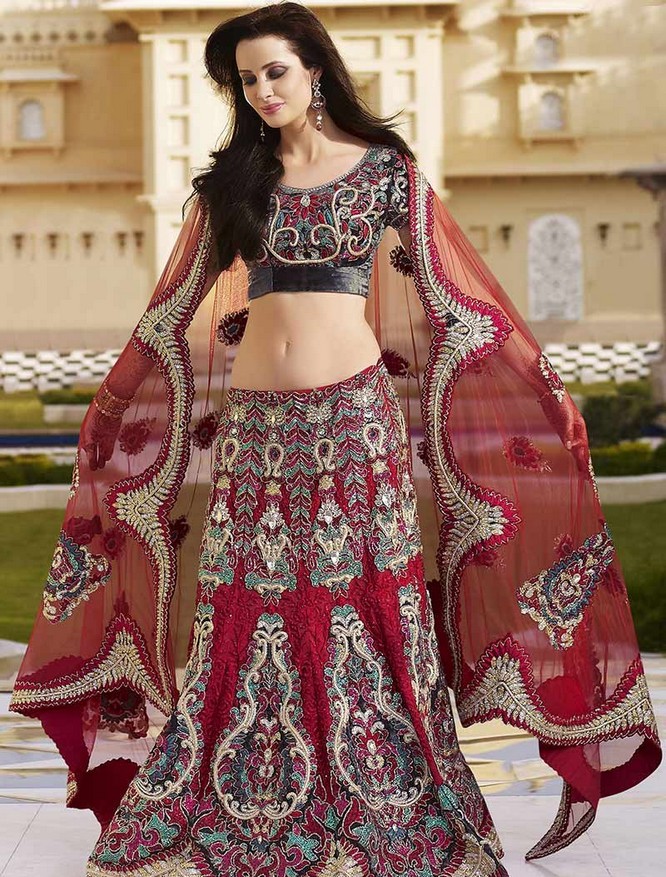 Latest-Indian-Bridal-Lehenga-Dresses
