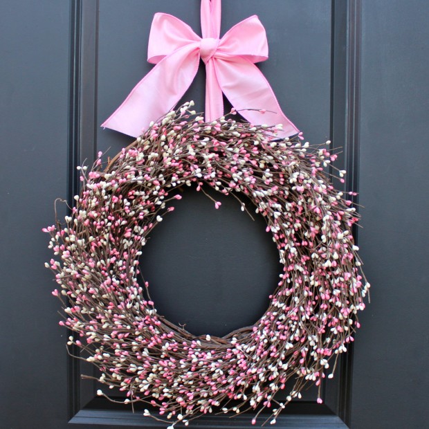 Outstandingly-Cute-Handmade-Valentines-Wreath-Designs-2
