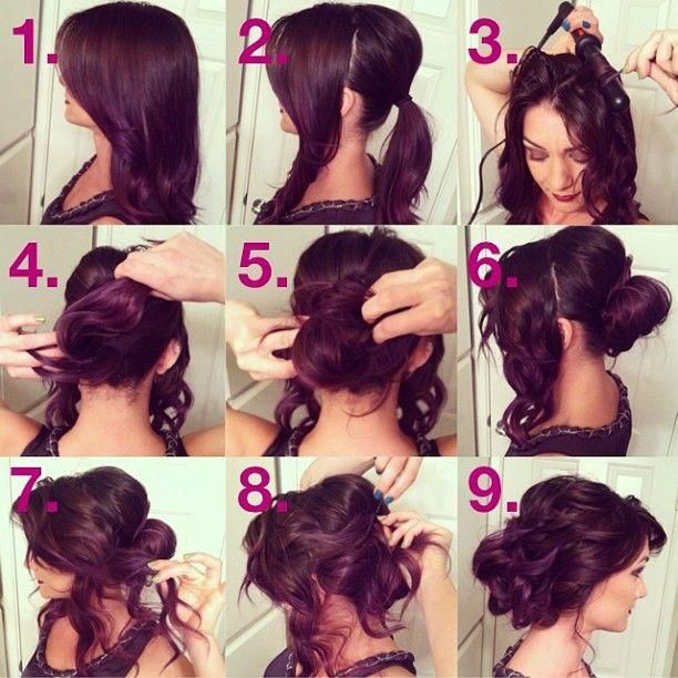 Romantic-Loose-Updo-Hairstyle