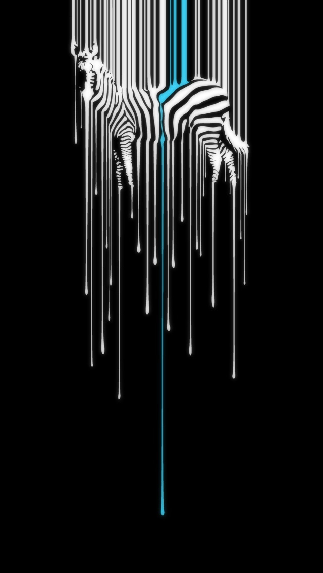 Zebra-Melting-Background-iphone-5s-wallpaper-
