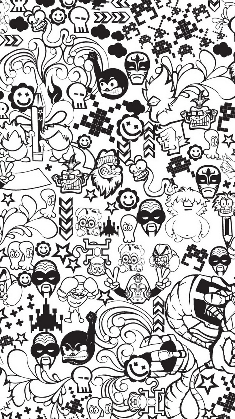Zed-Duo-Comics-Characters-iPhone-6-Wallpaper