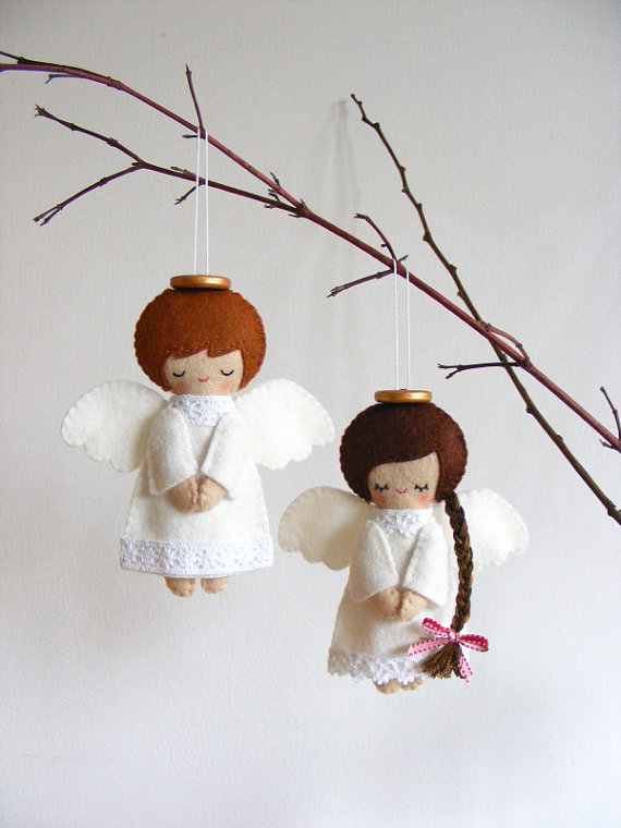 angel ornaments....
