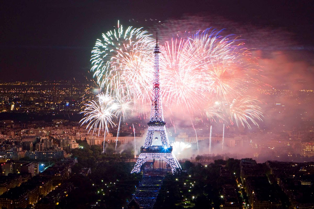 new year in paris.