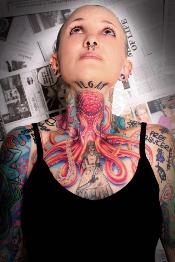 Angry-Octopus-Neck-Tattoo