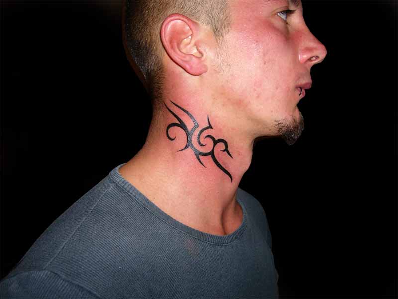 Tribal-Neck-Tattoo-for-Men.
