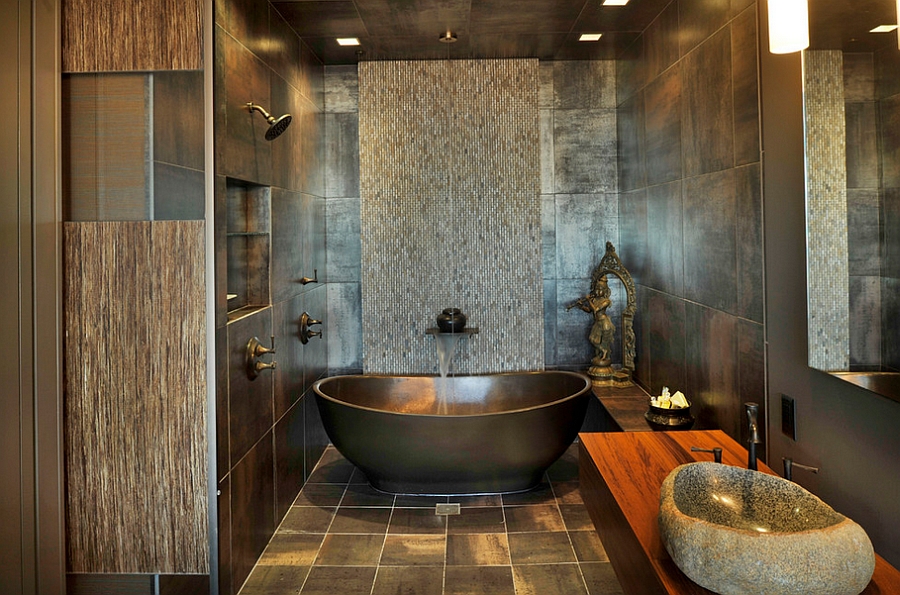 A-blend-of-contrasting-textures-in-the-modern-bathroom.