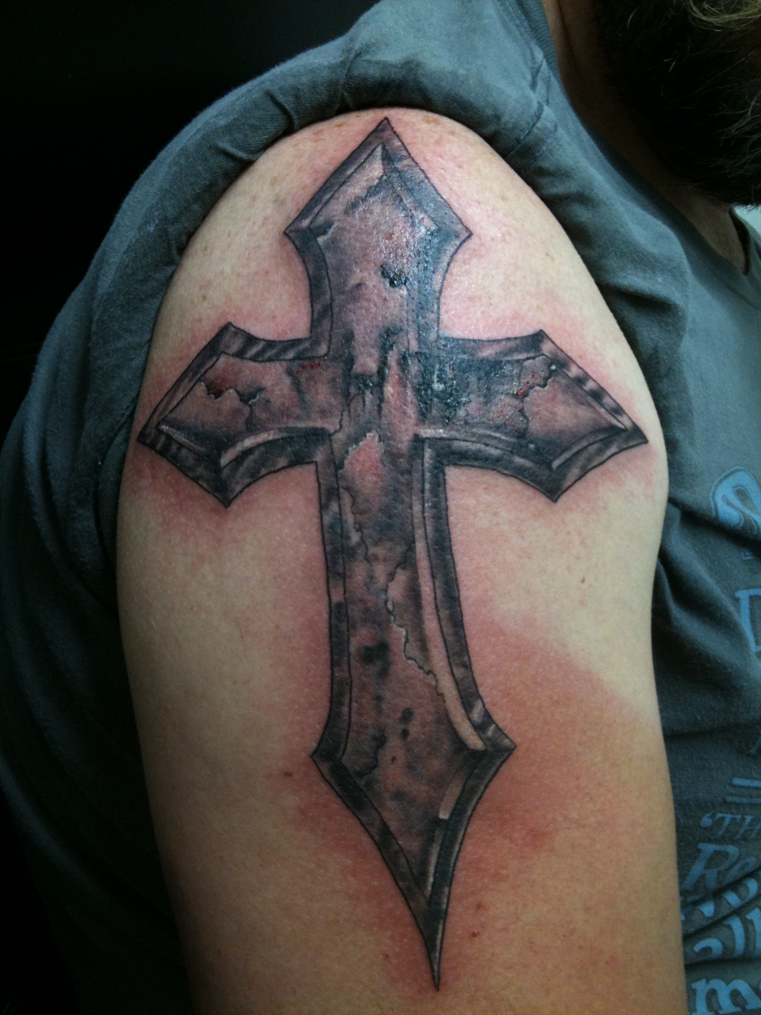 90 DIFFERENT STYLES OF MAKING A CROSS TATTOO Godfather Style