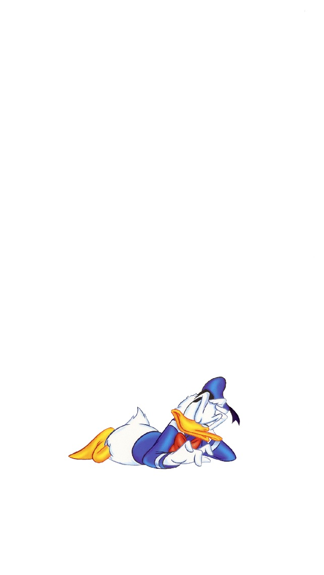 Donald-Duck-Impatient-iPhone-5-Wallpaper.