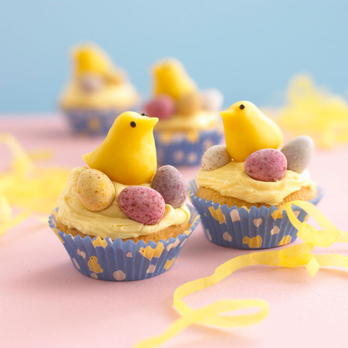 Easter-Chick-Cupcakes