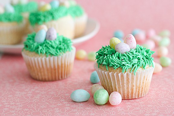 Easter_grass_Cupcakes