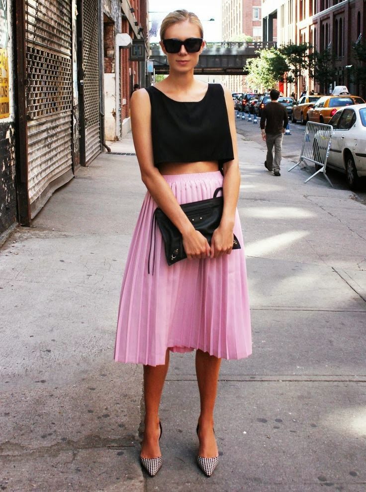 Pleated-Skirts-Styles-Looks-For-Summer.