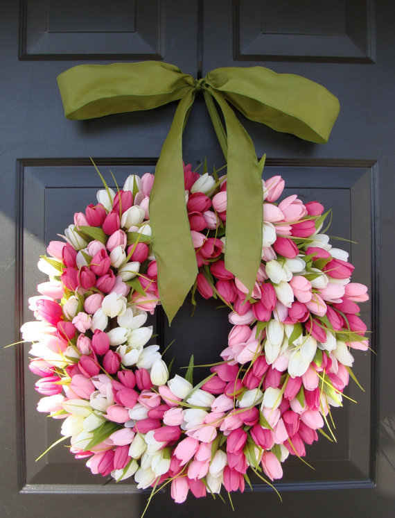 Tulips-Spring-And-Easter-Wreath.