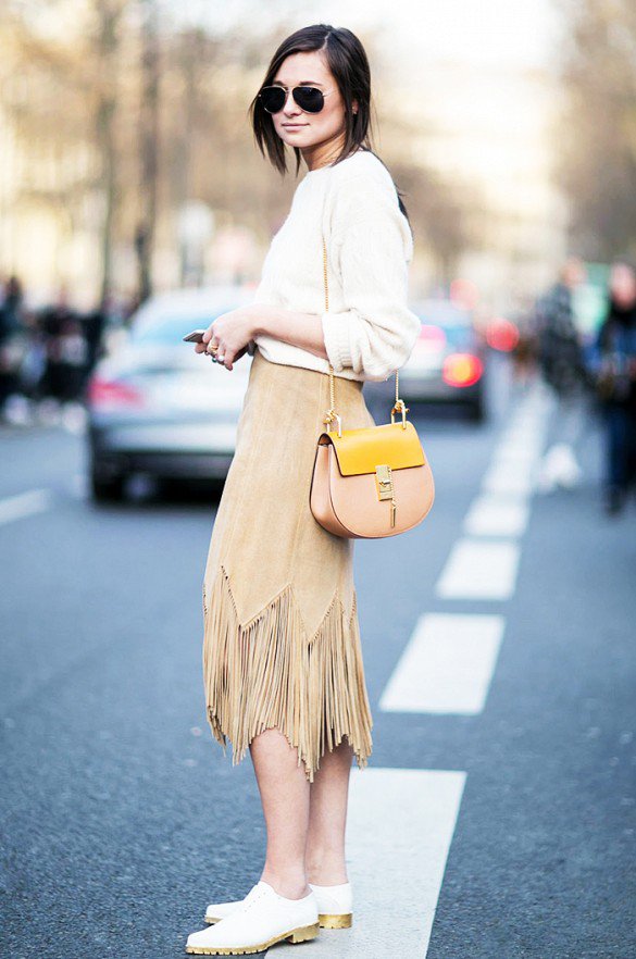 White-Sweater-with-Suede-Fringe-Skirt.