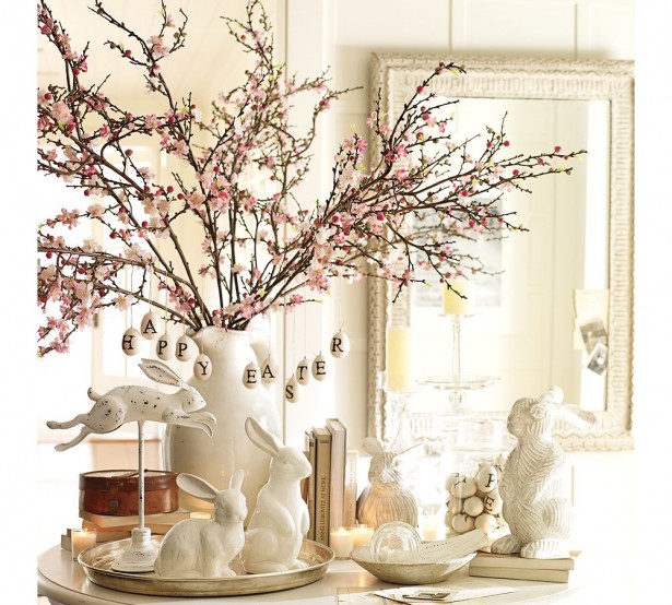 awesome-easter-home-decor_white-happy-easter-egg-ornament_wihite-ceramic-vase_white-bunny-babbit-bust-figurine-