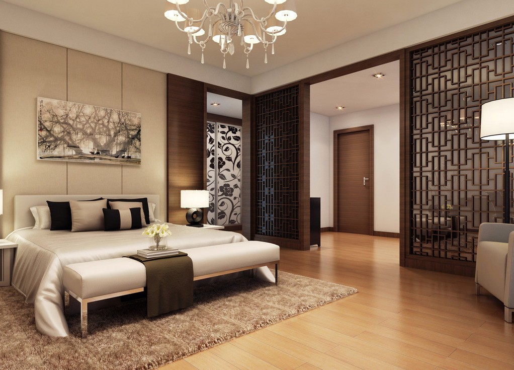 33 Rustic Wooden Floor Bedroom Design Inspirations