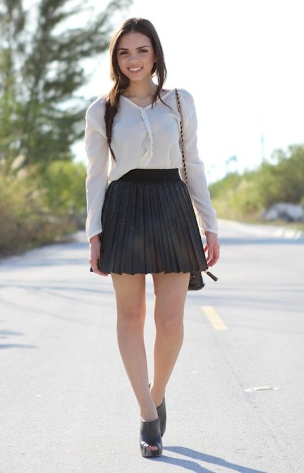 55 STUNNING PLEATED SKIRTS FOR THE FASHION DIVAS 