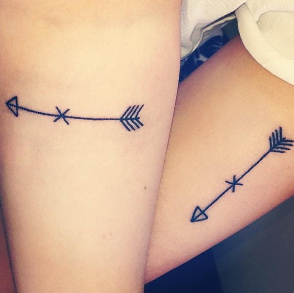 44-arrow-bff-tattoos