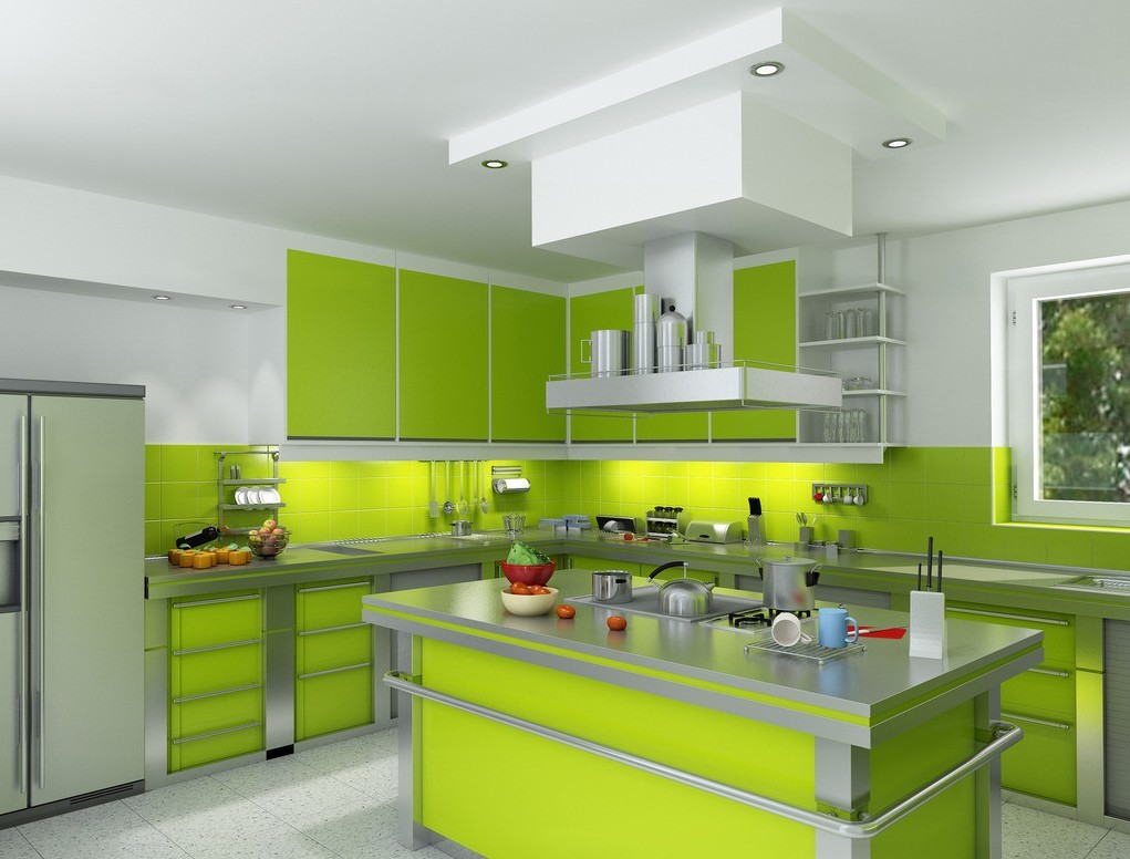 Green-white-kitchen-design-ideas-furniture