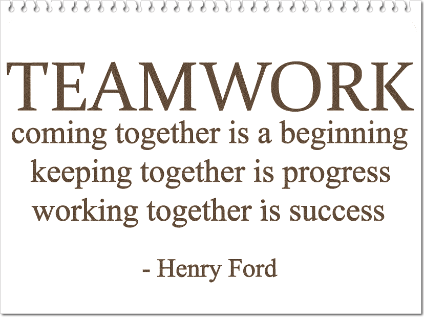 42 INSPIRATIONAL TEAMWORK QUOTES.... - Godfather Style