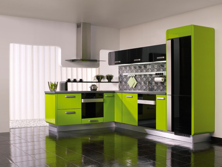 Modern-lime-green-kitchen-ideas