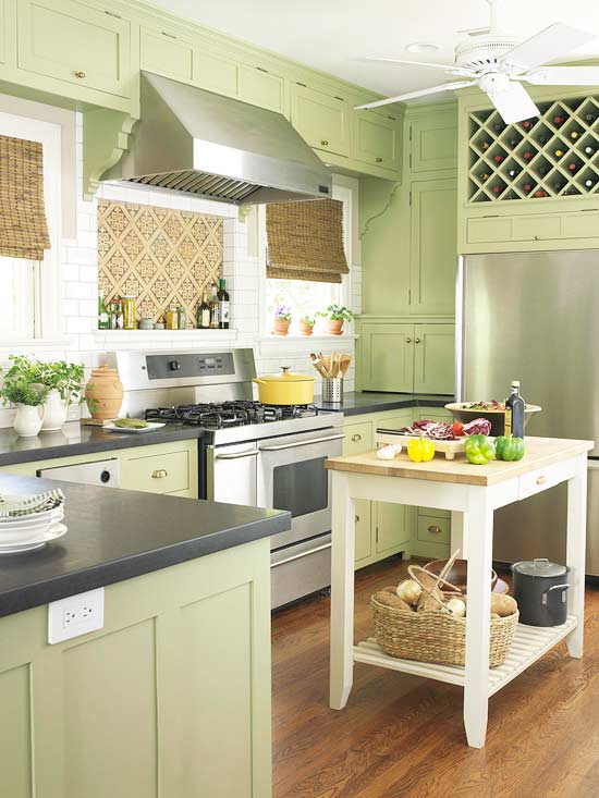 green kitchen designs 1
