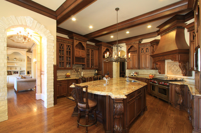 luxury-wooden-brown-kitchen-design