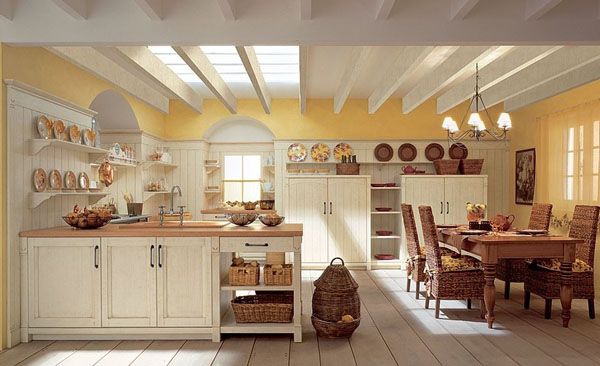 traditional-solid-wood-kitchen-rustic-style-