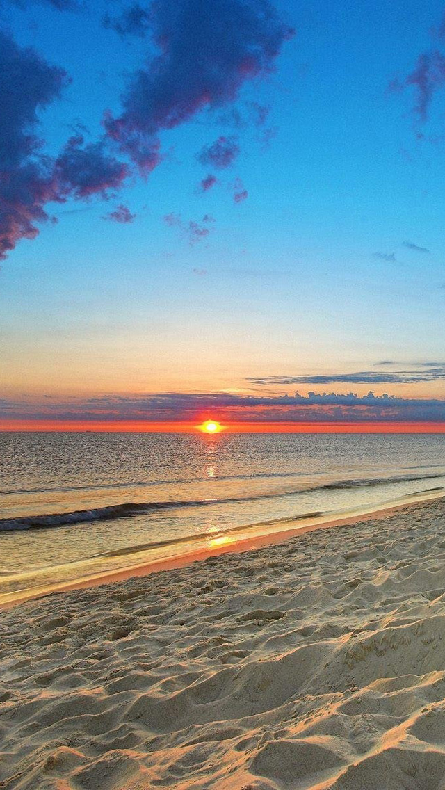 free-ocean-beach-sunset-hd-iphone5-wallpaper-20.