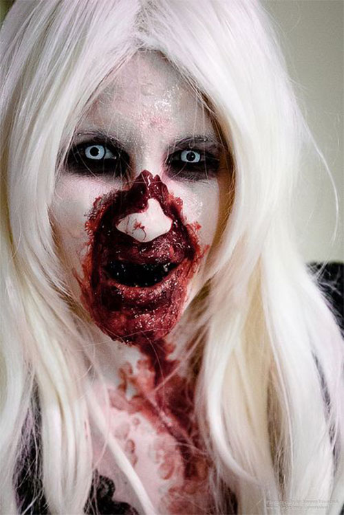 Best-Yet-Scary-Halloween-Make-Up-Ideas-Looks-For-Girls-2013-