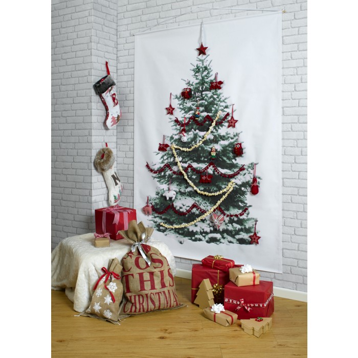 32 ARTIFICIAL WALL CHRISTMAS TREE INSPIRATIONS..... - Godfather Style