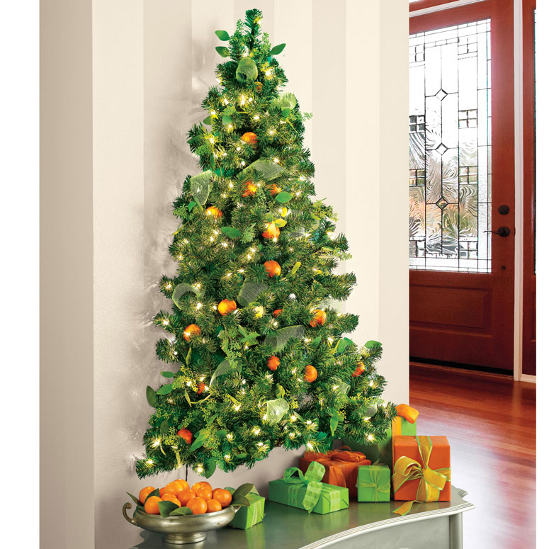 wall-hanging-pre-lit-christmas-tree