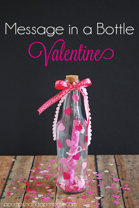 Valentine Message in a Bottle