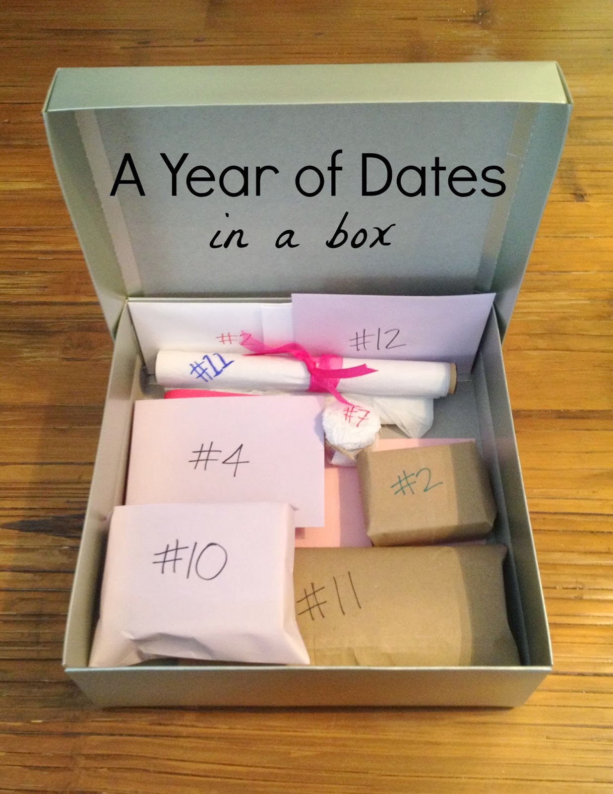 A Year of Dates in a box
