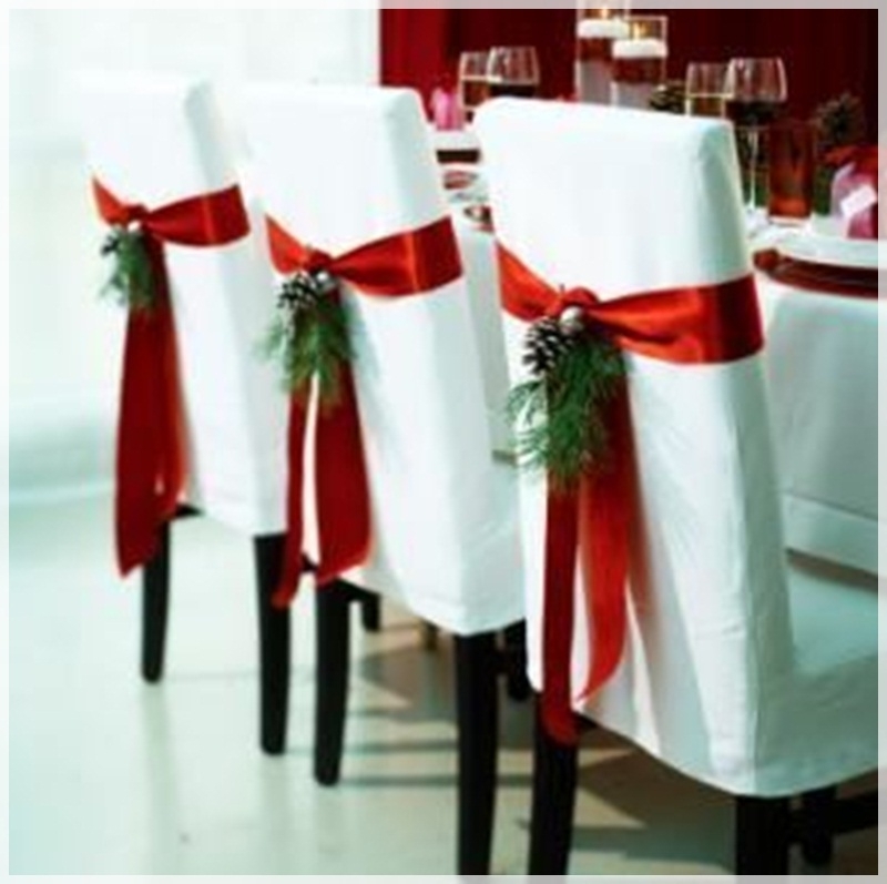 Decorate Your Dinning With These Lovely Christmas Chair Ideas - Best Craft Example