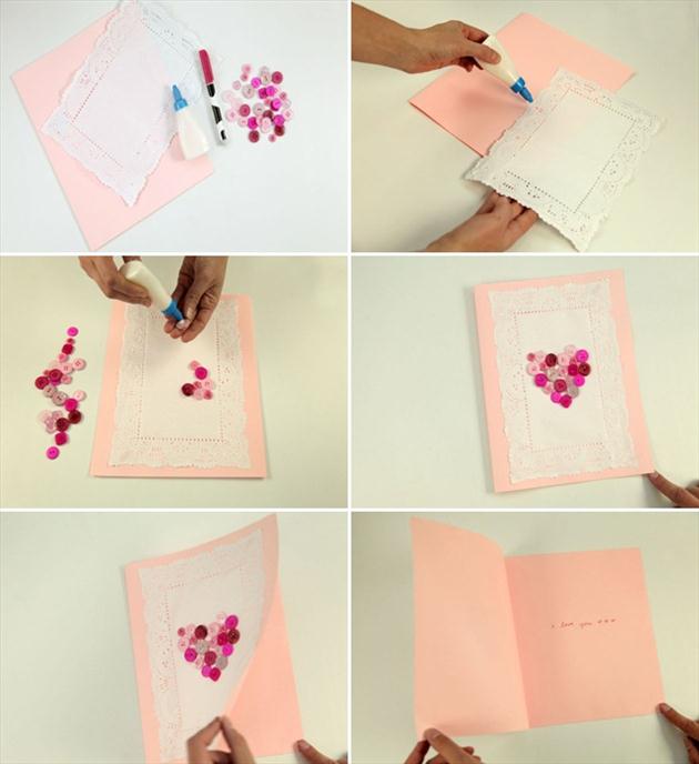handmade-valentines-day-cards-tutorial-pink-buttons-kids1