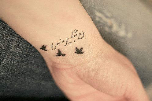 Small Tattoo Sayings For Girls
